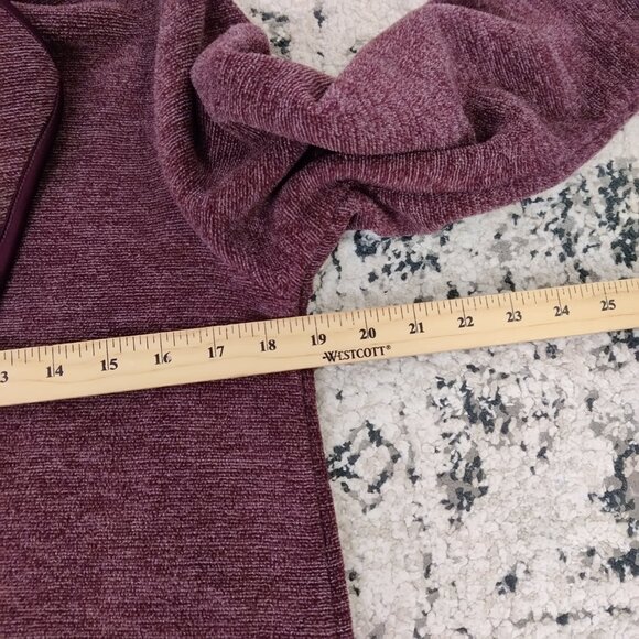 Nicole Miller Original Women's Open Front Cardigan Size S Purple Casual Fall - Picture 6 of 7